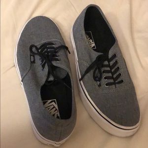 Grey vans